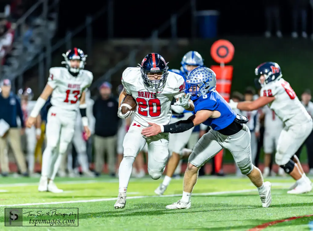 M Nick Palmieri - Shore Sports Insider Manalapan running back Nick Palmieri (Photo: Tom Smith | tspsportsimages.com) - M Nick Palmieri