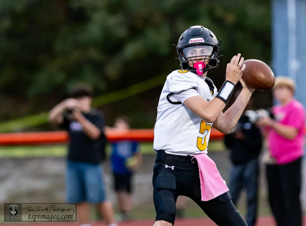 Ryan Corwin - Shore Sports Insider Monmouth quarterback Ryan Corwin. (Photo by Tom Smith/tspsportsimages.com) - Ryan Corwin