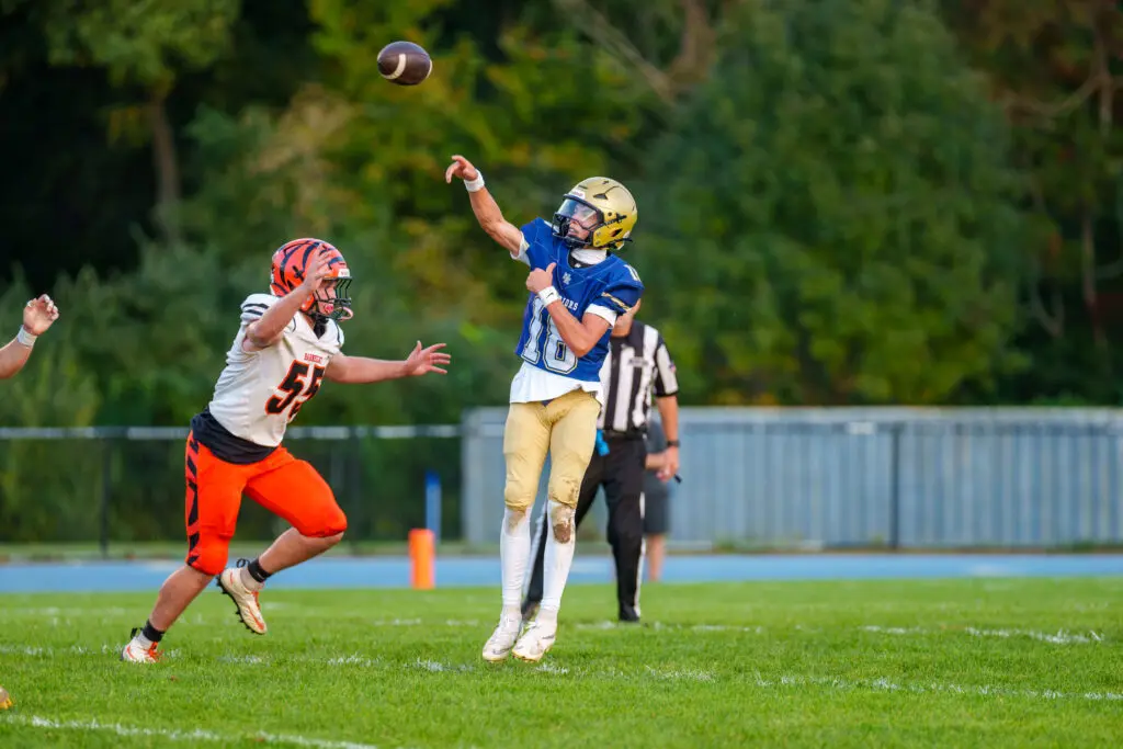 Thomas Marabuto - Shore Sports Insider New Egypt quarterback Thomas Marabuto (Photo by Patrick Olivero) - Thomas Marabuto
