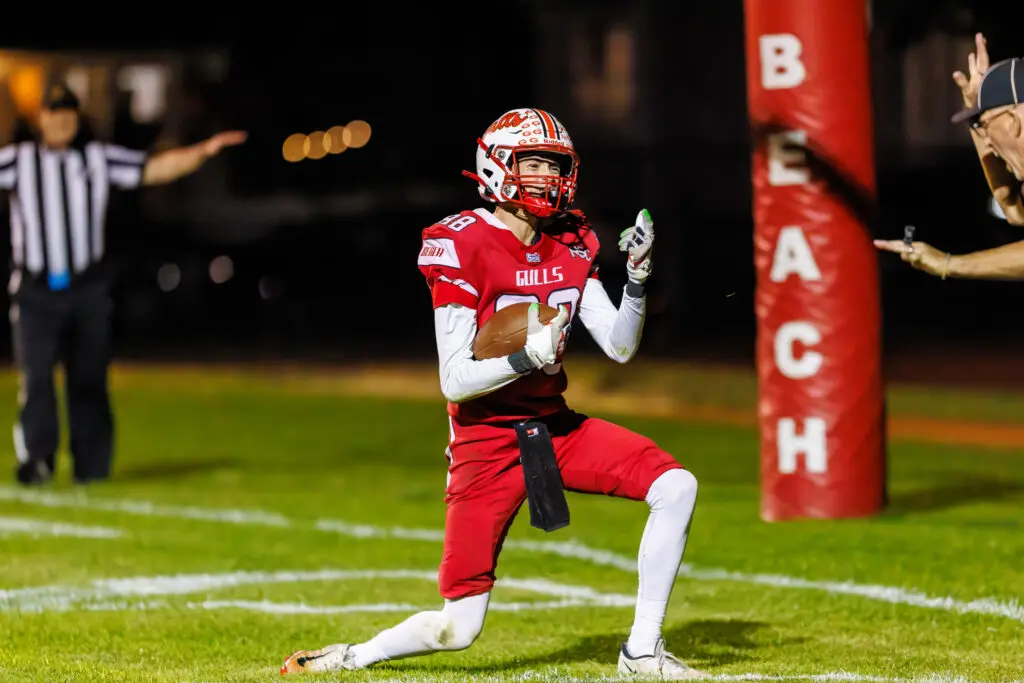 Point Beach Danny Cavanaugh - Shore Sports Insider Point Beach wideout Danny Cavanaugh (Photo by SidelineSamsShots) - Point Beach Danny Cavanaugh