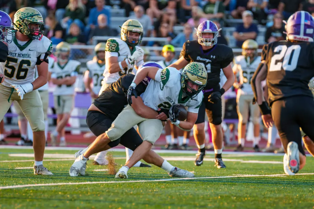 Brick Memorial Colin Schoellkopf - Shore Sports Insider Brick Memorial running back Colin Schoellkopf (Photo by Patrick Olivero) - Brick Memorial Colin Schoellkopf