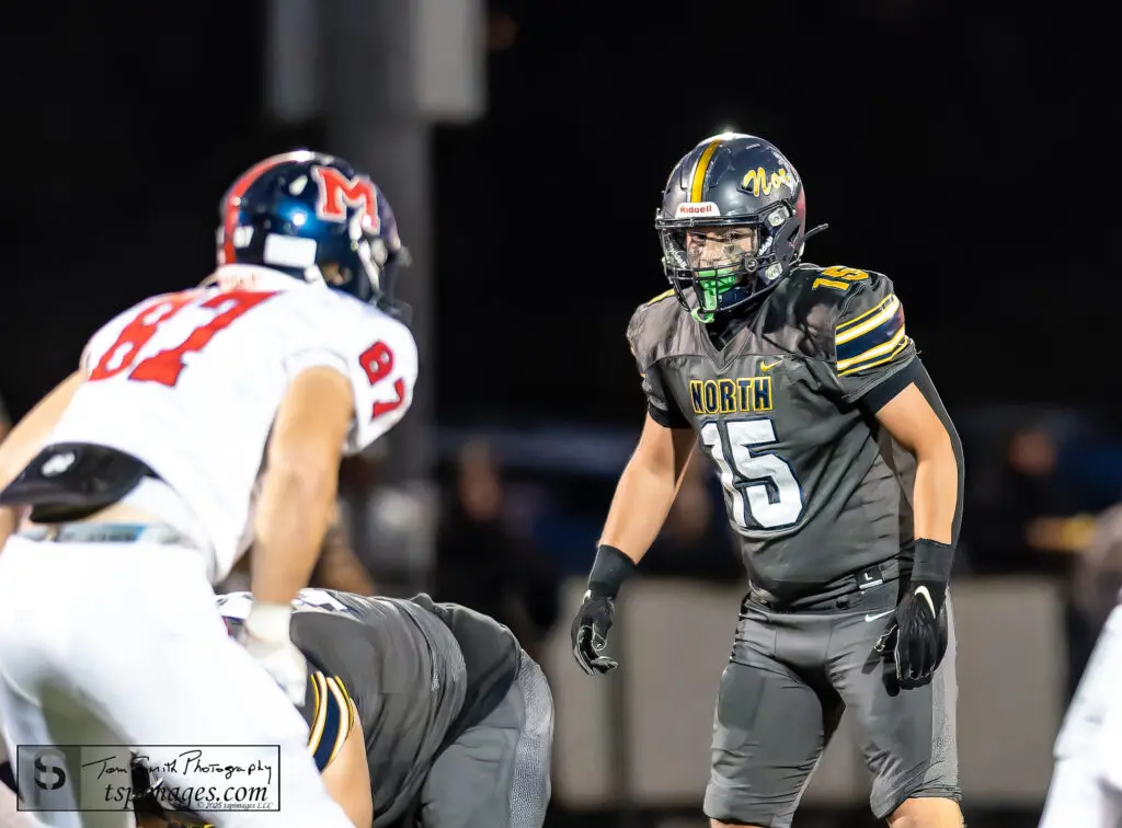 TRN LB Finn Boland - Shore Sports Insider Toms River North linebacker Finn Boland (Photo by Tom Smith/tspsportsimages.com) - TRN LB Finn Boland