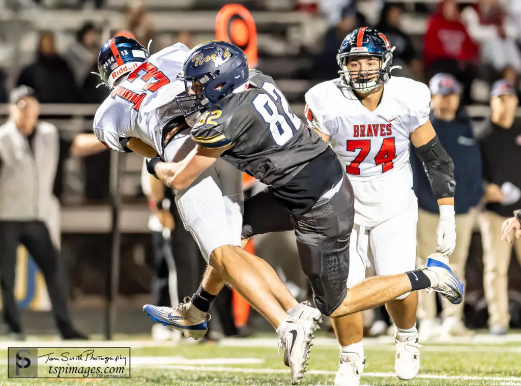 Toms River North Patrick Mackin - Shore Sports Insider Toms River North linebacker Patrick Mackin (Photo by Tom Smith/tspsportsimages.com) - Toms River North Patrick Mackin