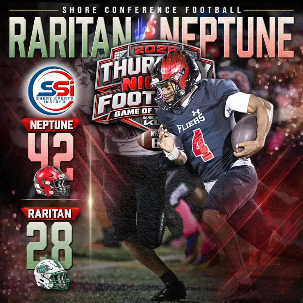 WK_8 Raritan-Neptune 1080x1080 - Shore Sports Insider - WK_8 Raritan-Neptune 1080x1080'RARITAN' and 'NEPTUNE' headlines and team logos above.