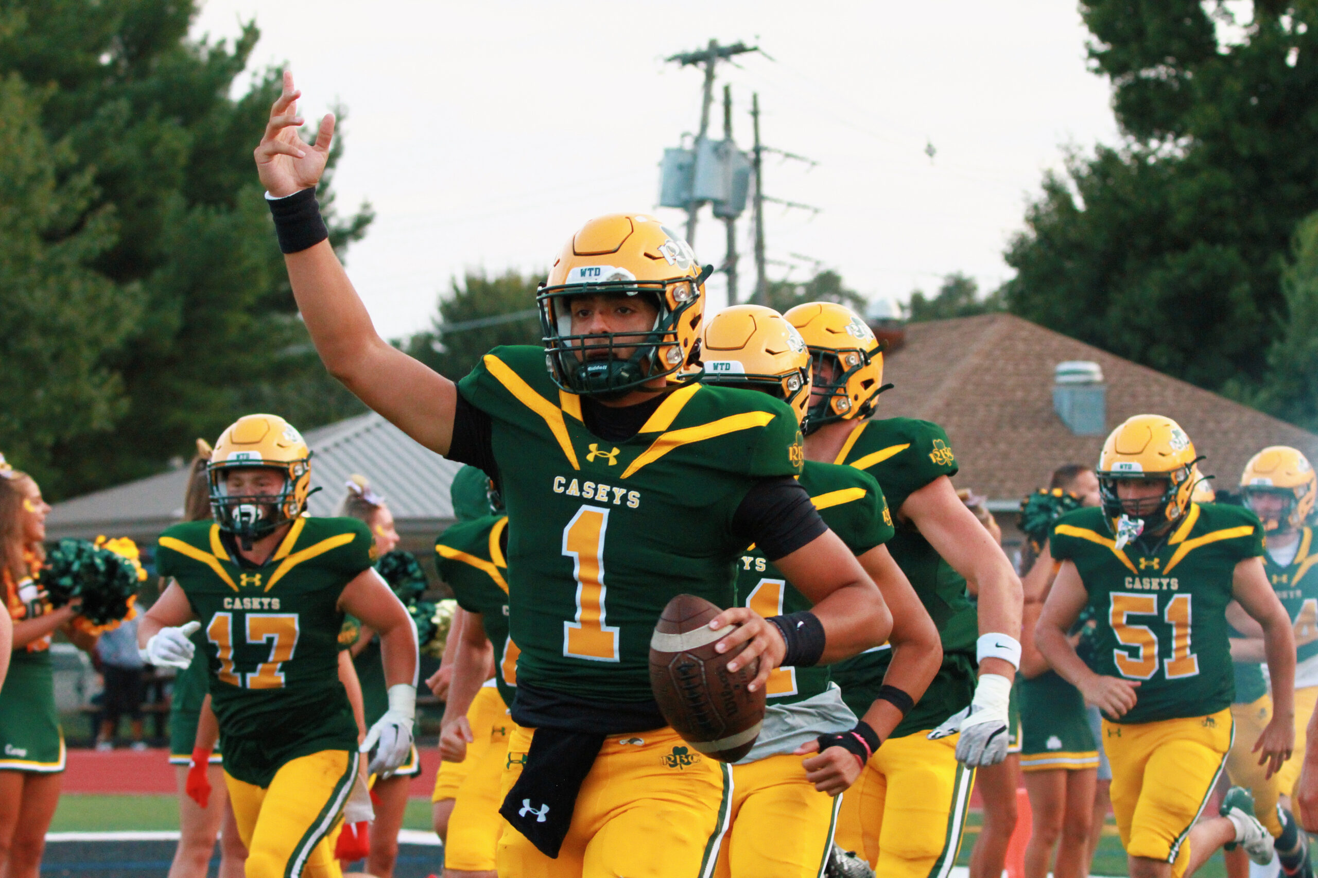 Frankie Williams and RBC will look to shake off two tough losses and get into the win column against Long Branch (Photo by WDelk Photography)  - Frankie Williams, Red Bank Catholic football