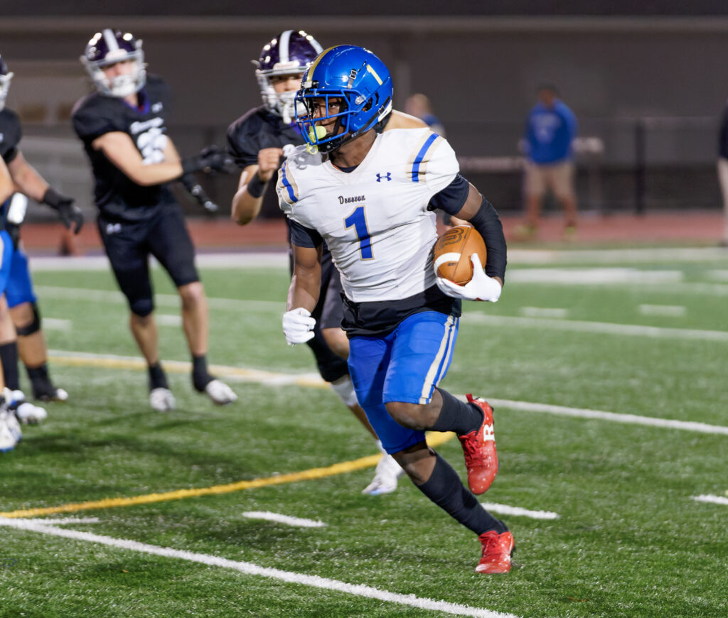 Donovan Catholic senior Michael Thomas III. (Bob Badders | rpbphotography.com). - Michael Thomas, Donovan Catholic football