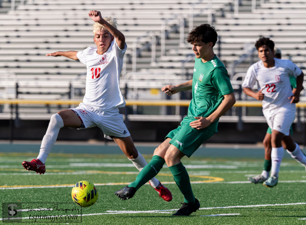 Long Branch senior Evan Santiago. (Photo: Tom Smith | tspimages.com) - LB-8