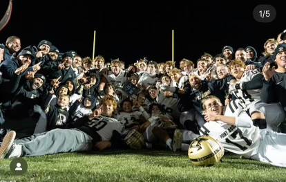 Photo provided by Point Boro football. - Point Boro sectional champs