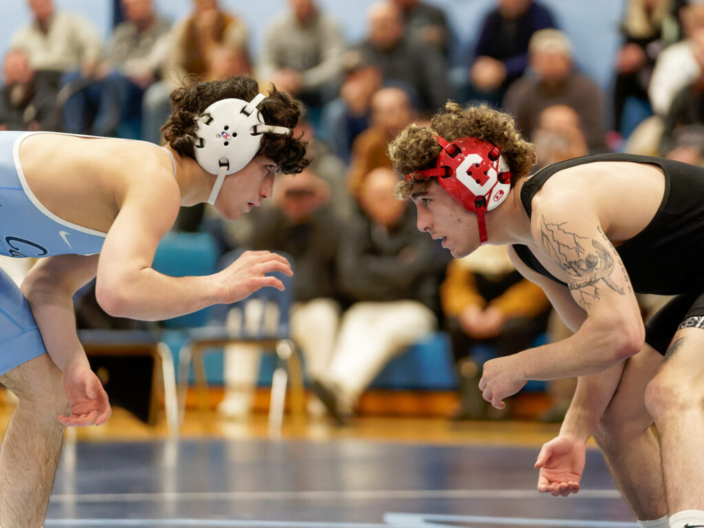 St. John Vianney's Anthony Knox vs. CBA's Paul Kenny. (Bob Badders | rpbphotography.com)