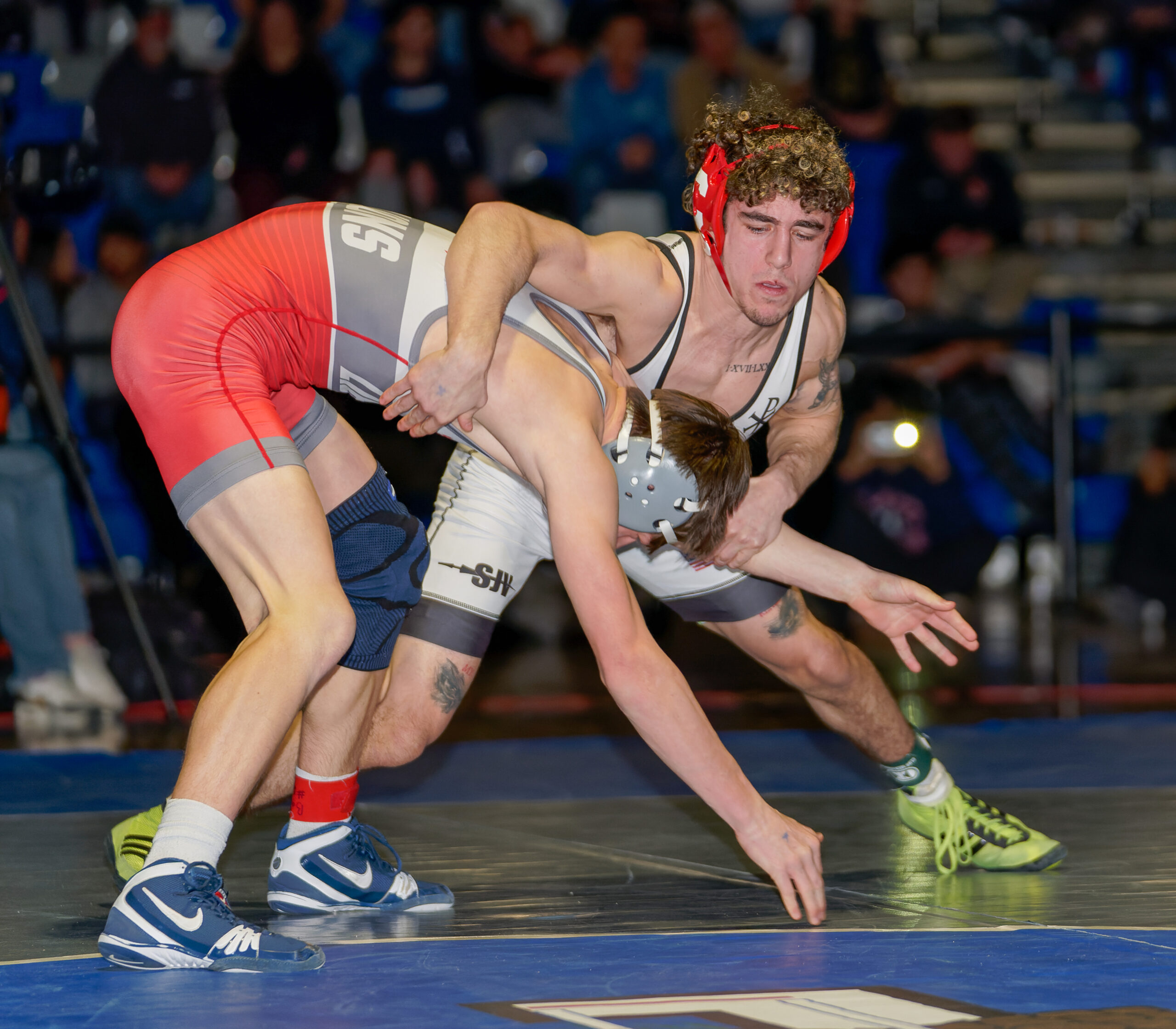 Bob Badders | rpbphotography.com - Anthony Knox, St. John Vianney wrestling