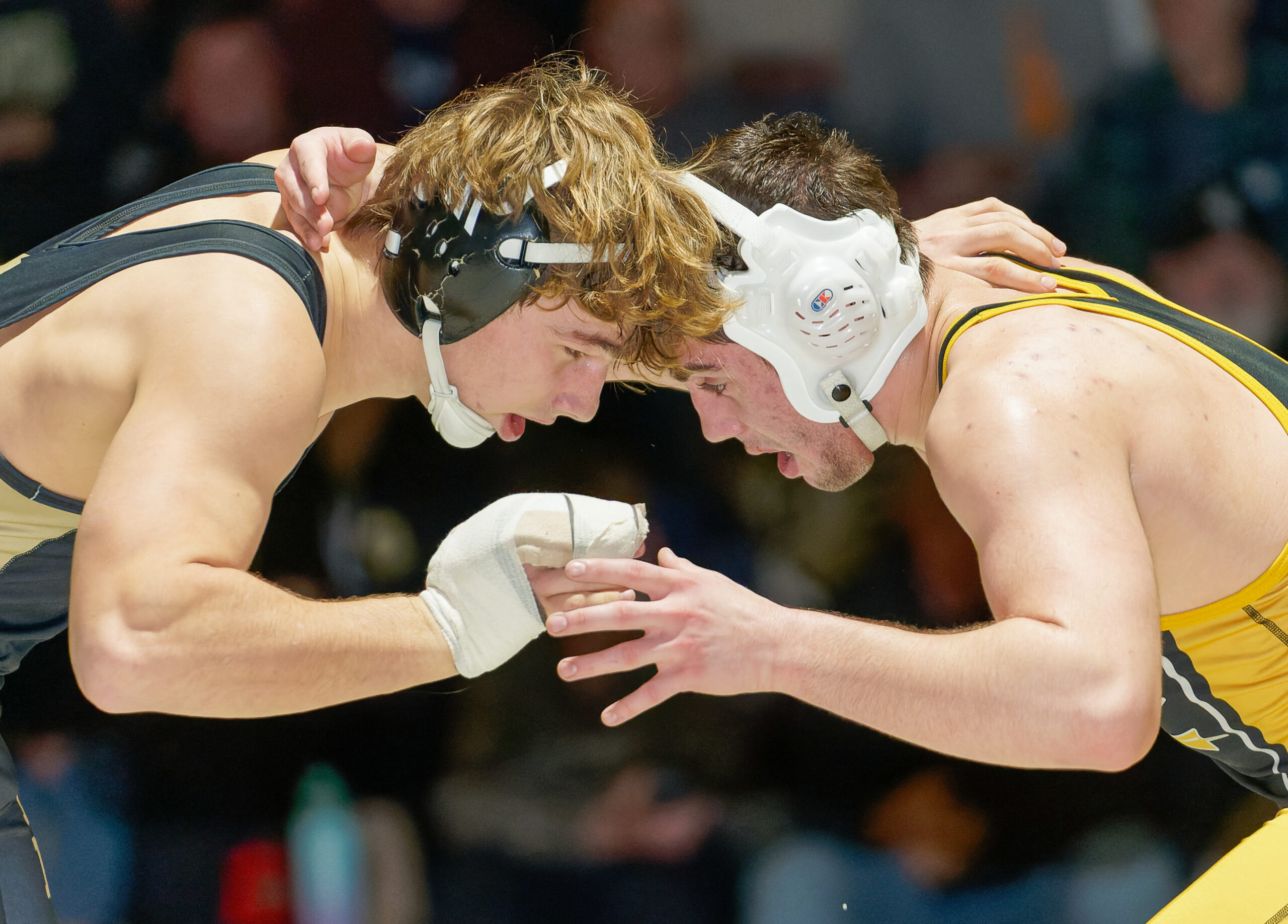 Bob Badders | rpbphotography.com - Wrestling: Hayden Hochstrasser (Southern) vs. John Saraiva (St. John Vianney)