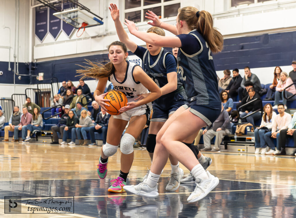 BellaRose Marino driving against Manasquan on 2/4/25. Photo by Tom Smith - H BellaRose Marino 3