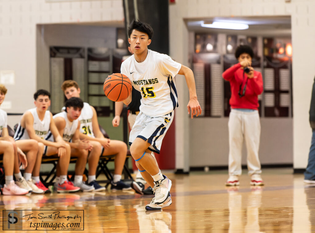 Marlboro sophomore Nolan Gong. (Photo: Tom Smith | tspimages.com) - Marlboro at Red Bank