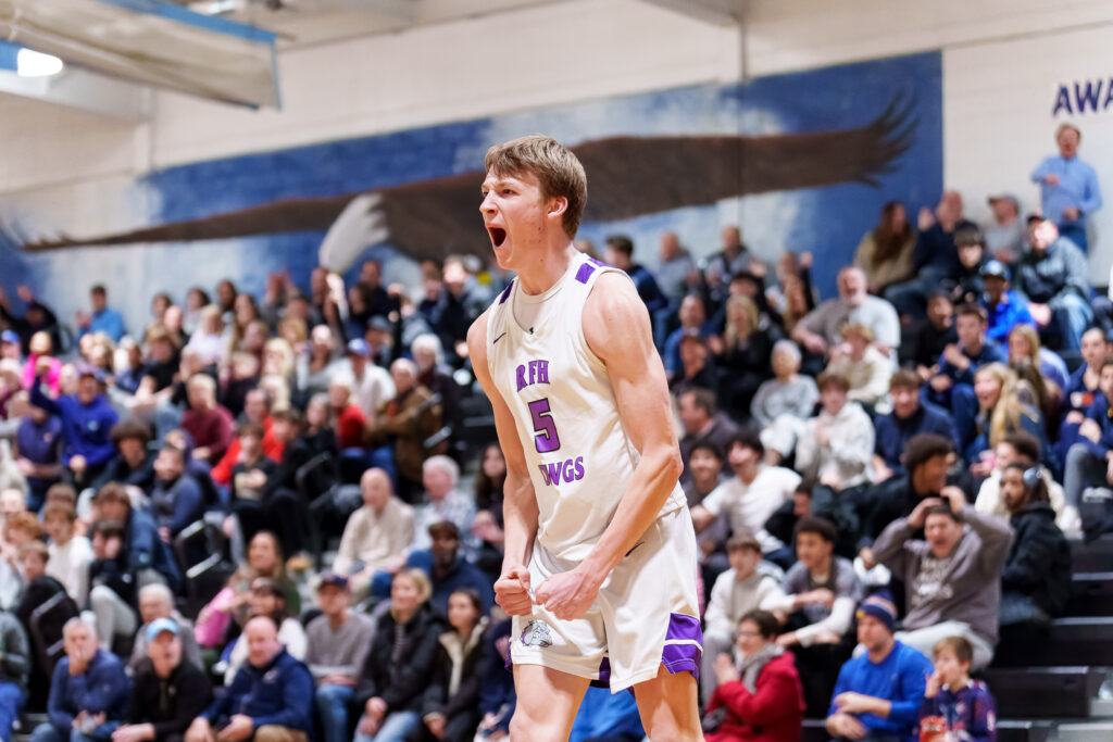 Rumson senior Carson Memmott. (Photo: Patrick Olivero) - RFH vs Red Bank SCT