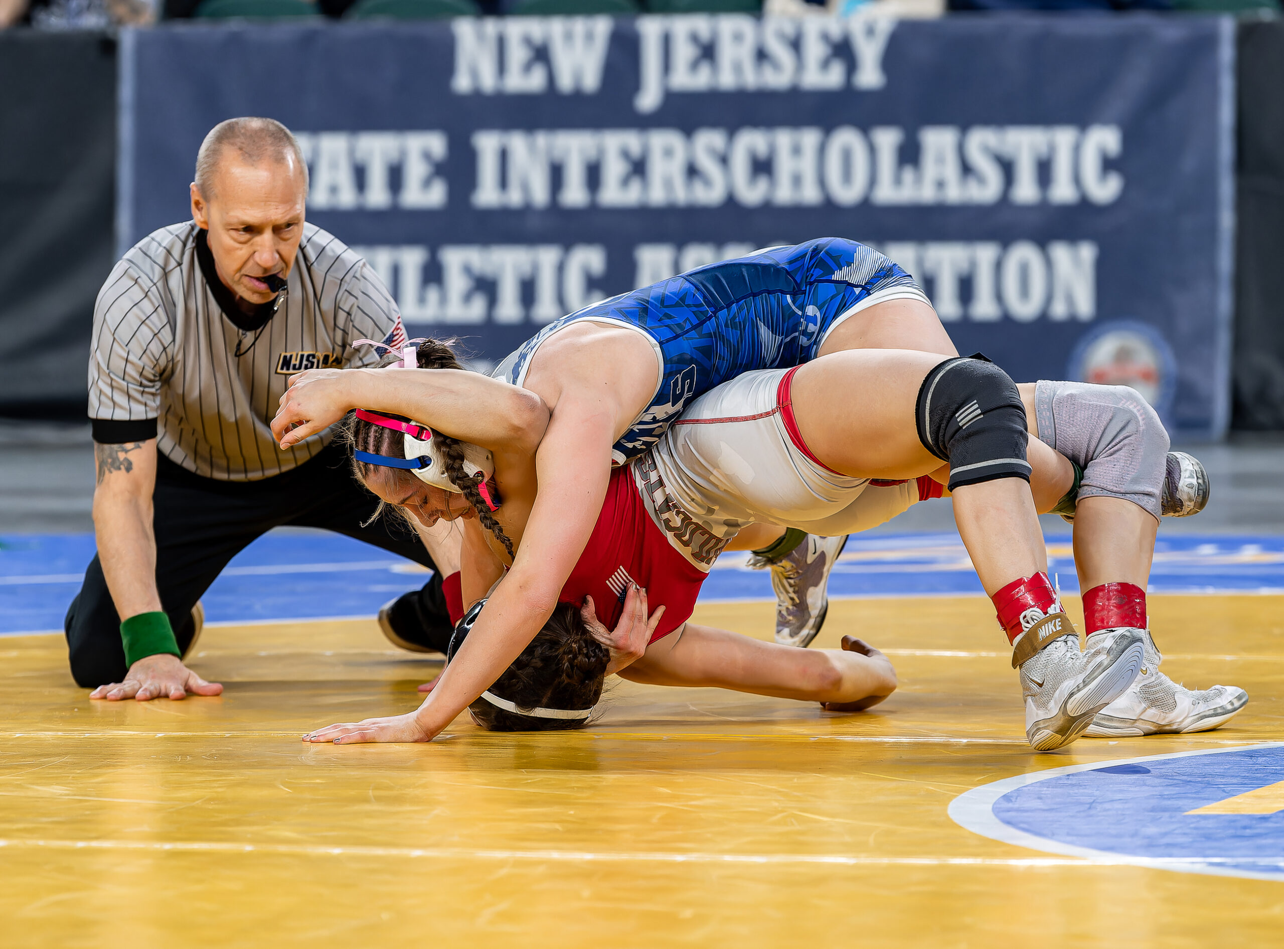 (Photo by Tom Smith | tspsportsimages.com)  - Kylie Gudewitz, Howell wrestling