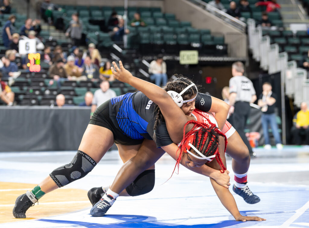 Lakewood senior Daniela Palacios didn't even start her season until January but ended it by taking third in the state at 185 (Photo by Tom Smith/tspsportsimagines.com)  - Daniela Palacios Lakewood