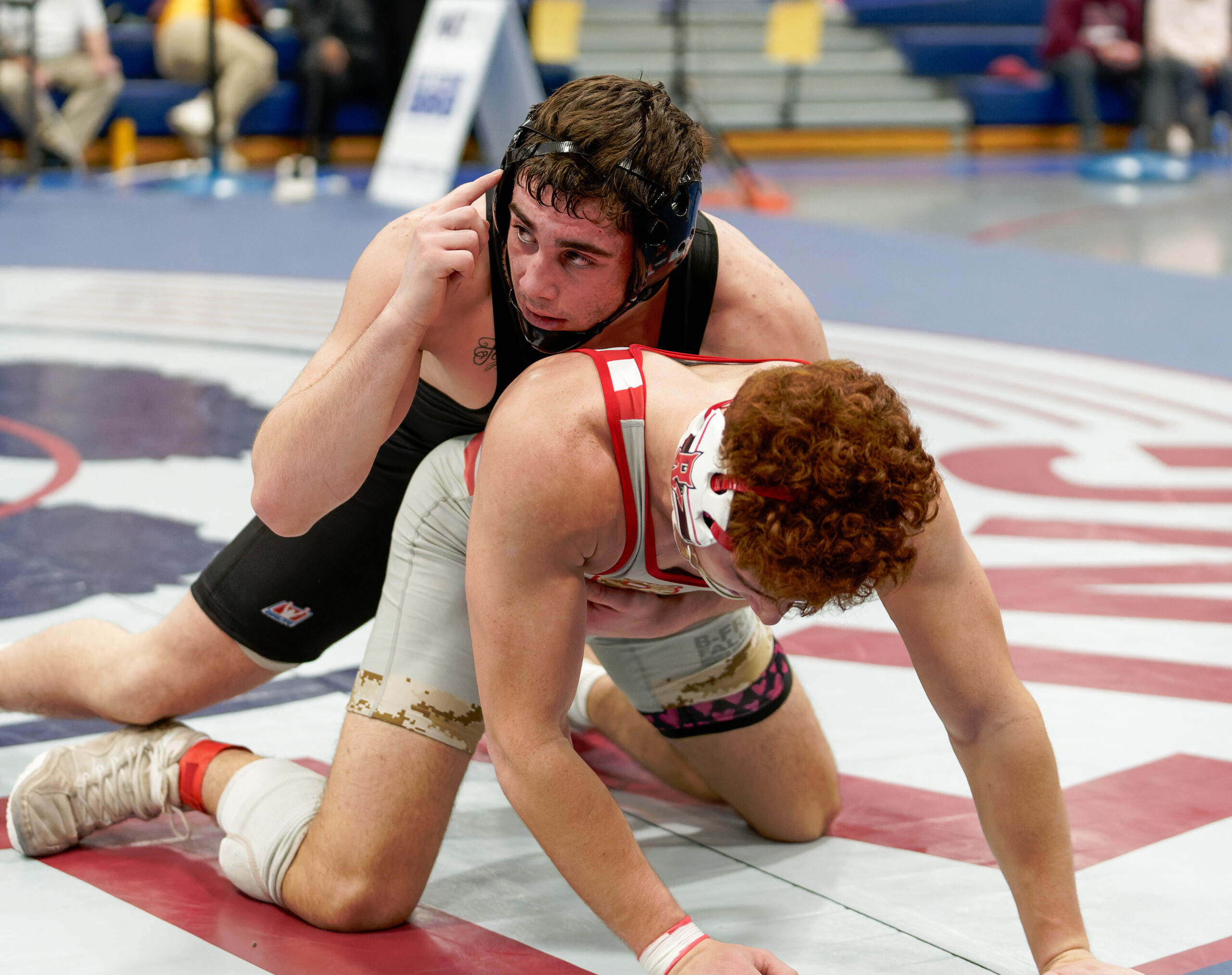 Bob Badders | rpbphotography.com - John Saraiva, St. John Vianney Wrestling, Region 7 Finals