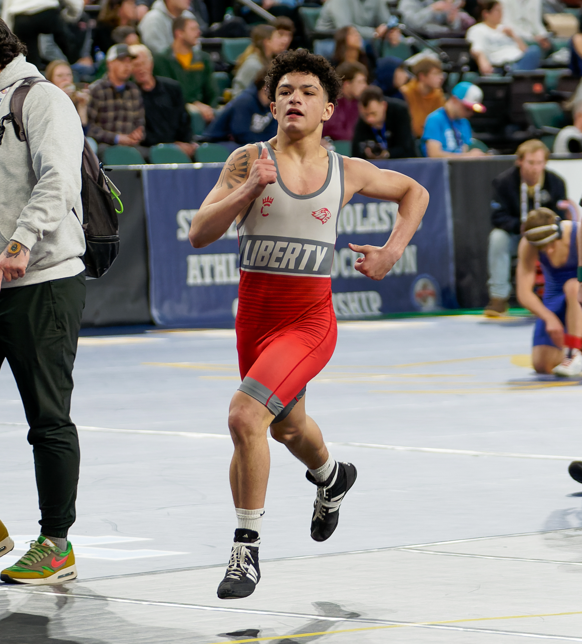 Bob Badders | rpbphotography.com - Armani McCann, Jackson Liberty Wrestling