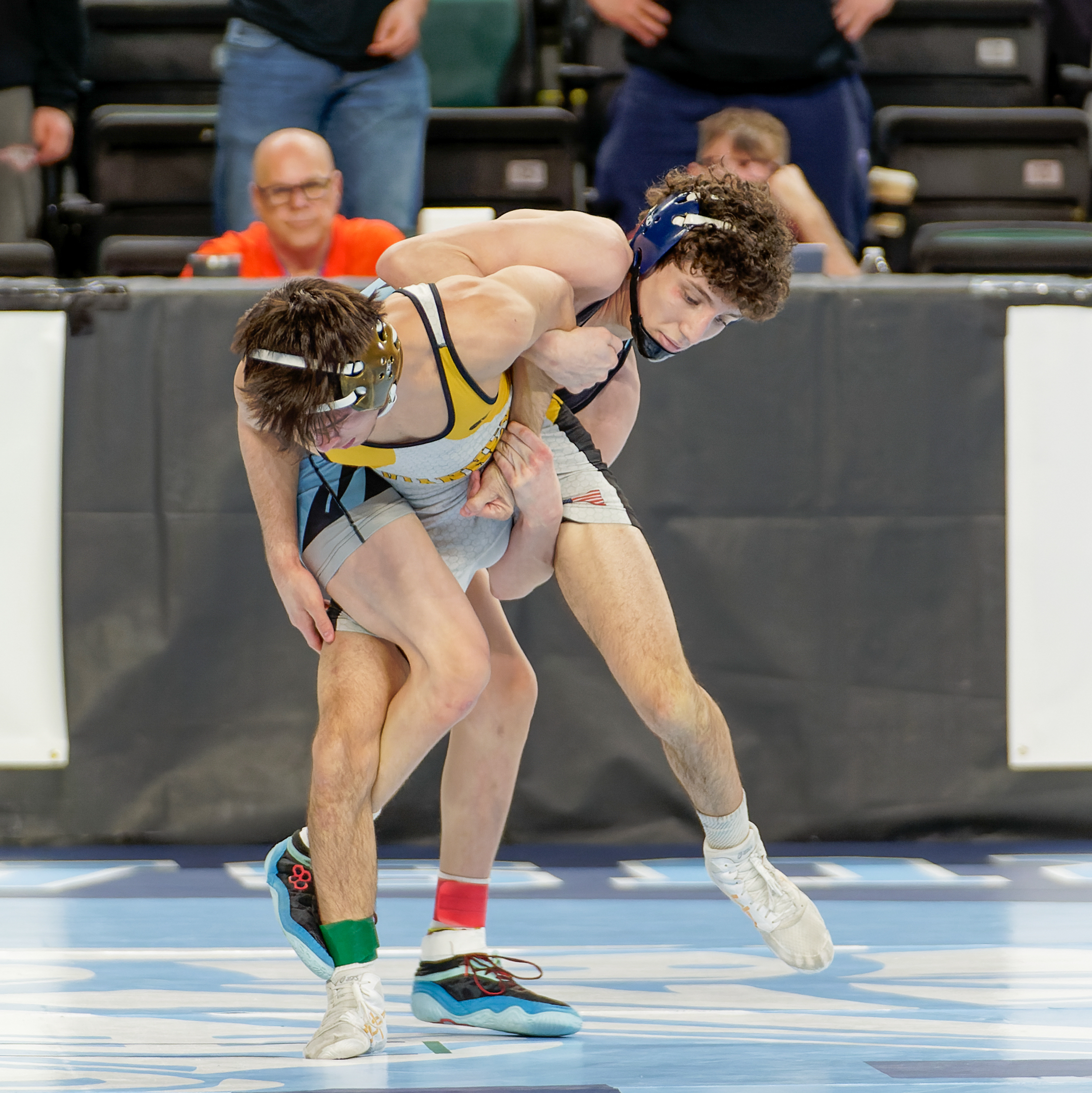 Bob Badders | rpbphotography.com - Wrestling: Ricky DeLorenzo (Toms River East) vs. Matt Gould (St. John Vianney)