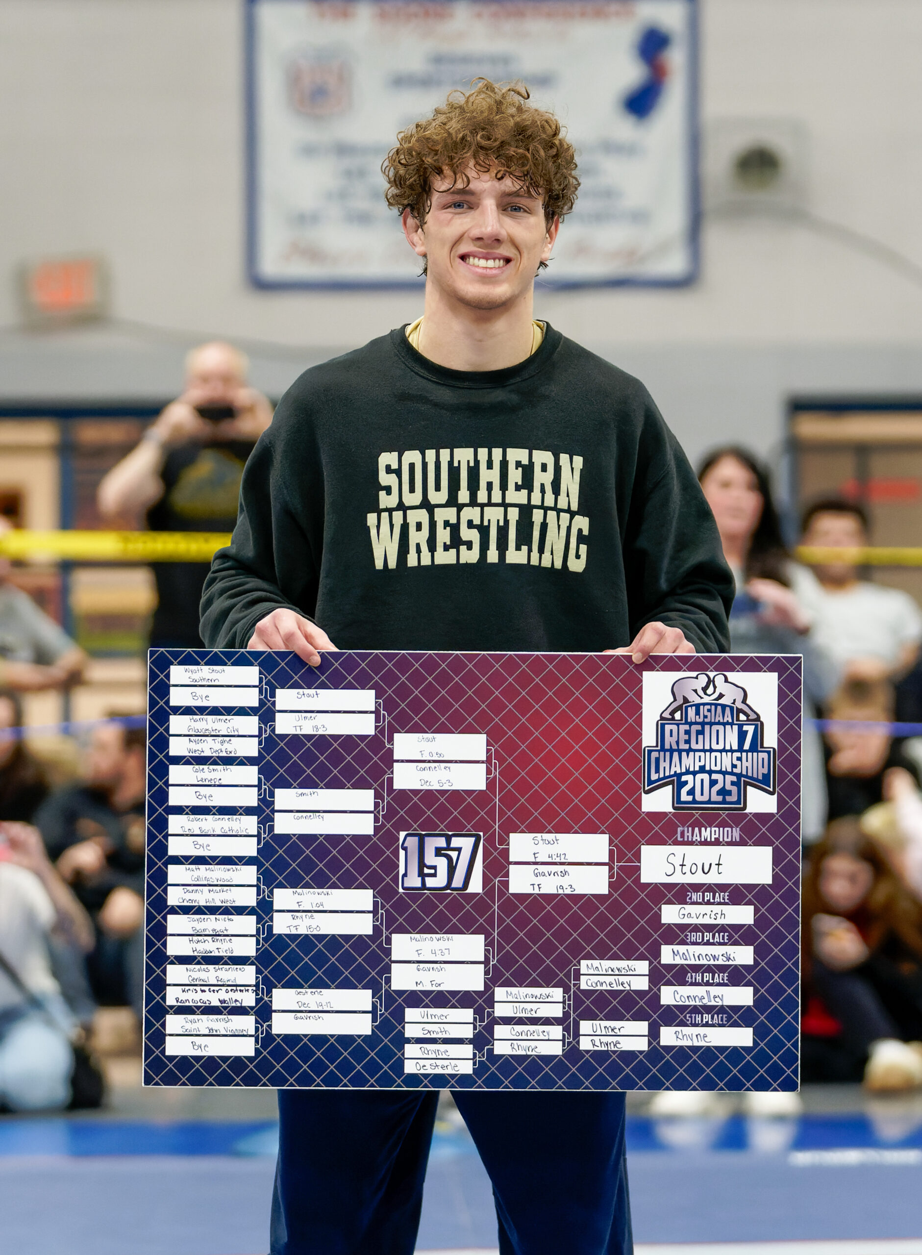 Bob Badders | rpbphotography.com - Wyatt Stout, Southern Wrestling, Region 7 champion