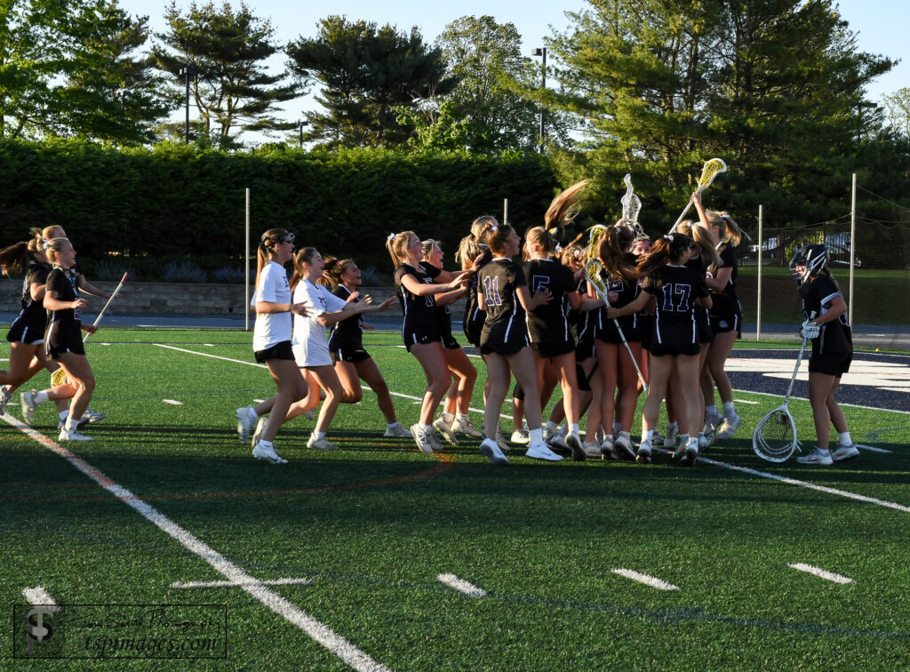 RFH celebrates winning the 2025 Shore Conference Championship (Photo by Tom Smith tspsportsimages.com) - RFH vs Southern -9