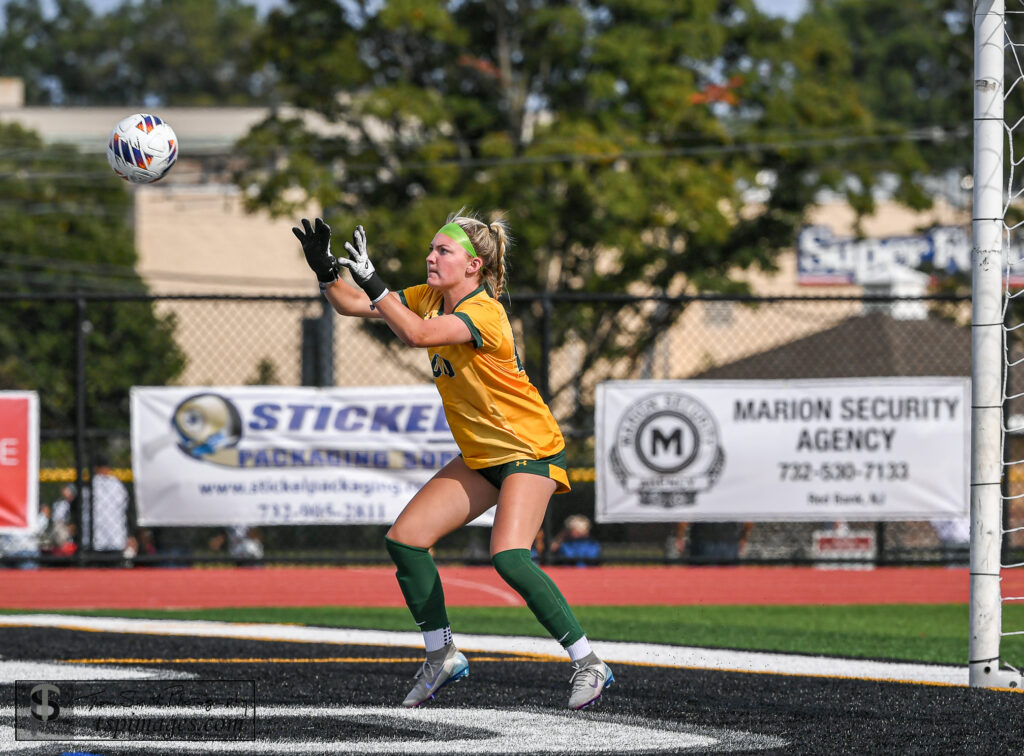 RBC Heidi Wierman - Shore Sports Insider Heidi Wierman makes a save against Manalapan in a Class A North game. Photo by Tom Smith - RBC Heidi Wierman