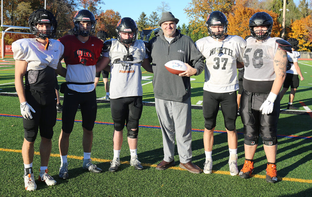 Joe and players - Shore Sports Insider - Joe and players