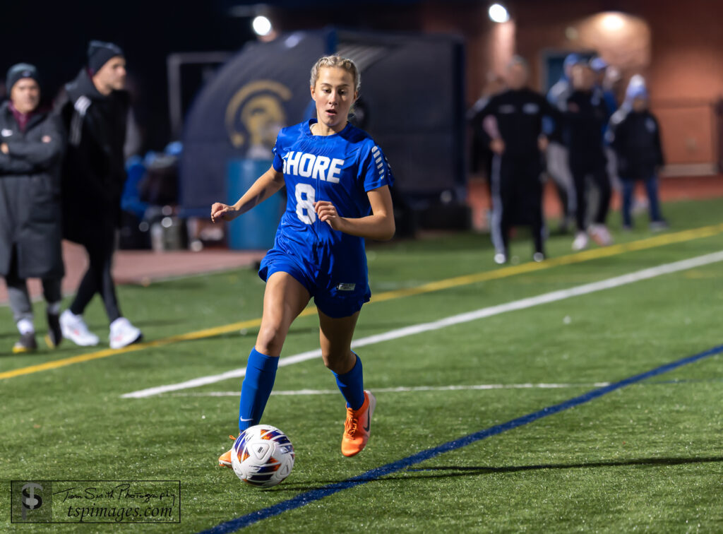 S Ava Coyle - Shore Sports Insider Ava Coyle created several scoring chances for Shore Regional in the Group 1 final against Verona. 11/23/25 Photo by Tom Smith - S Ava Coyle
