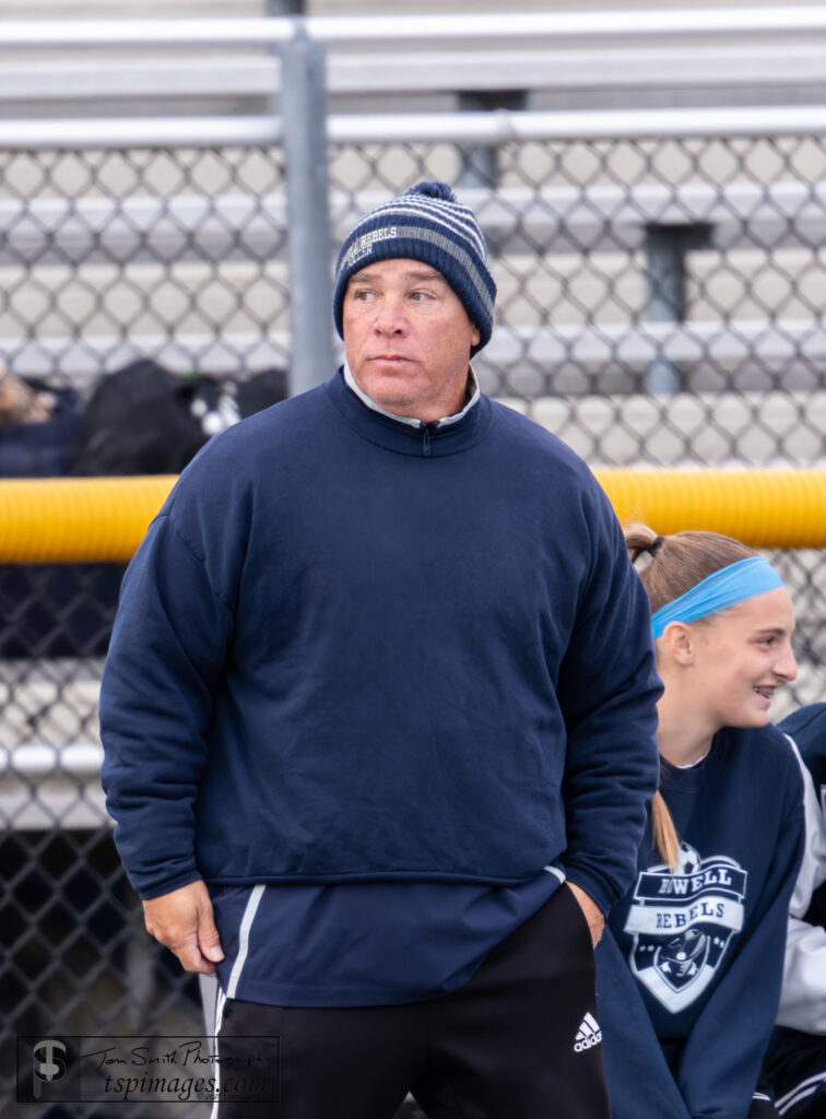 Coach Miguel Arroyo - Shore Sports Insider During the Howell vs Freehold Township NJSIAA CJ G4 Sectional Semi-Final Soccer Match at the Howell HS Field in Howell, New Jersey. 11/12/25 Photo Credit: Tom Smith | tspsportsimages.com - Coach Miguel Arroyo