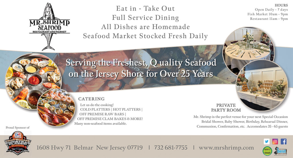 Mr Shrimp KWCC-AD - Shore Sports Insider - Mr Shrimp KWCC-AD