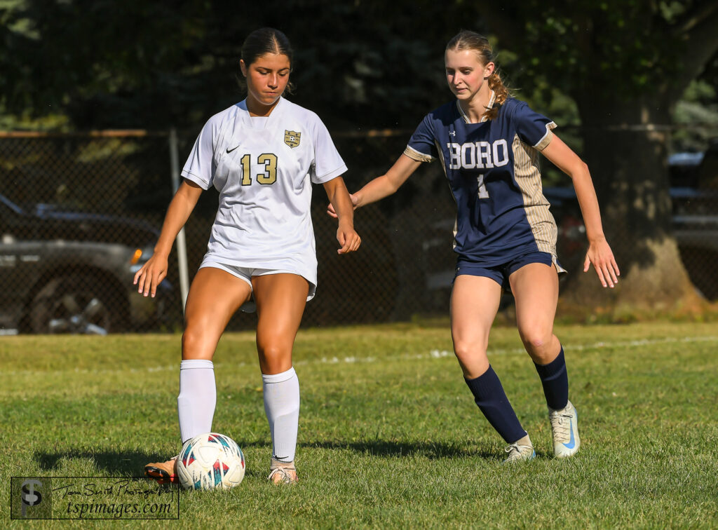 PB Khloey Cilento - Shore Sports Insider During the Freehold Borough vs Pt Pleasant Borough Shore Conference Soccer Match at the Freehold Boro HS Soccer Field in Freehold, New Jersey. 9/11/25 Photo Credit: Tom Smith | tspsportsimages.com - PB Khloey Cilento