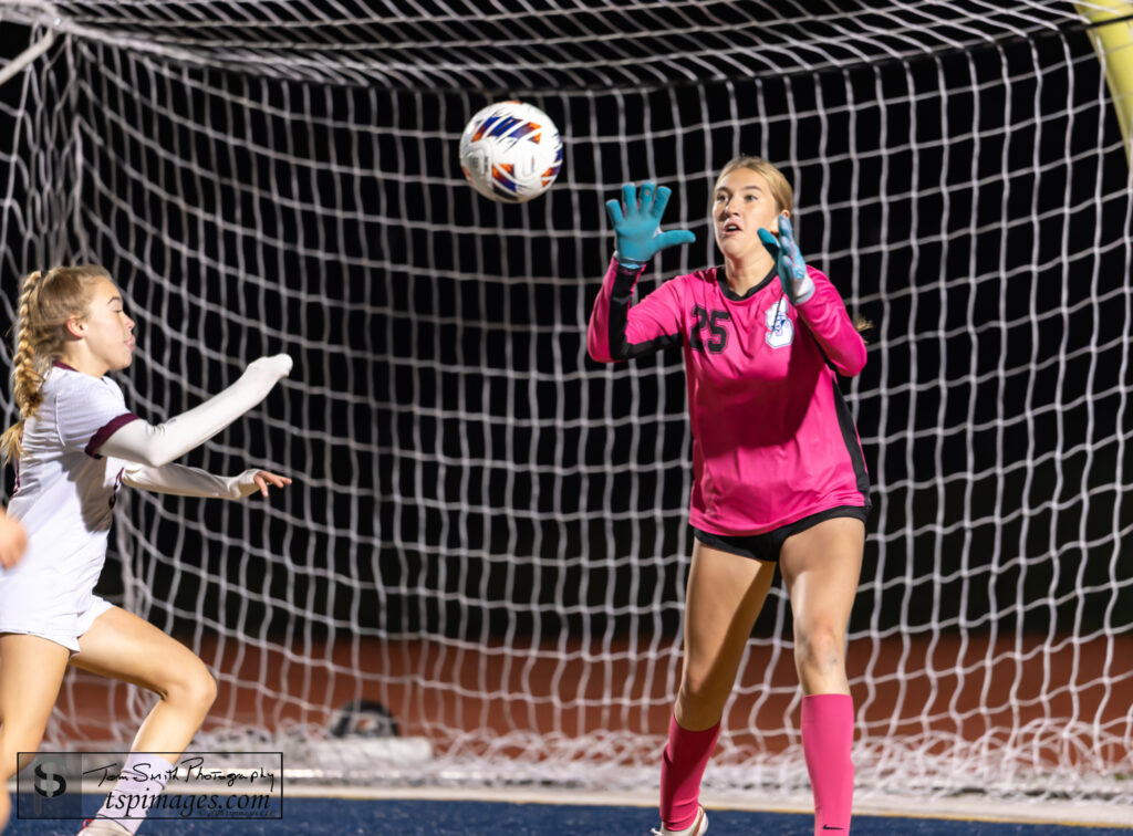 During the Shore vs Verona NJSIAA G1 Championship Soccer Match at the  Franklin HS Turf Field in Sommerset, New Jersey. 11/23/25  Photo Credit: Tom Smith | tspsportsimages.com - S Sydney Tilton