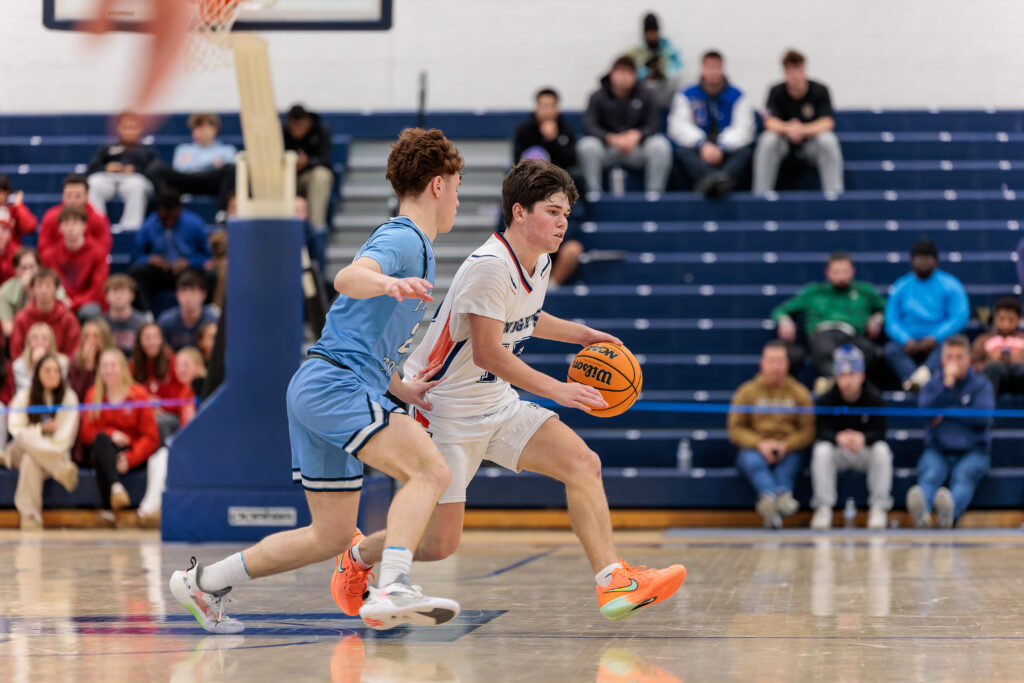Liam Killea Wall - Shore Sports Insider Senior point guard Liam Killea helped Wall bring home its second straight title at the Kevin Williams Christmas Classic (Photo by Patrick Olivero) - Liam Killea Wall