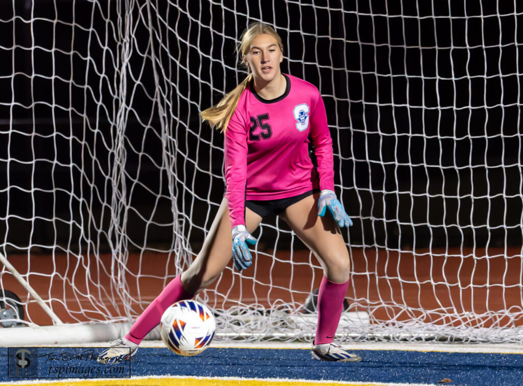 Sydney Tilton-2 - Shore Sports Insider During the Shore vs Verona NJSIAA G1 Championship Soccer Match at the Franklin HS Turf Field in Sommerset, New Jersey. 11/23/25 Photo Credit: Tom Smith | tspsportsimages.com - Sydney Tilton-2