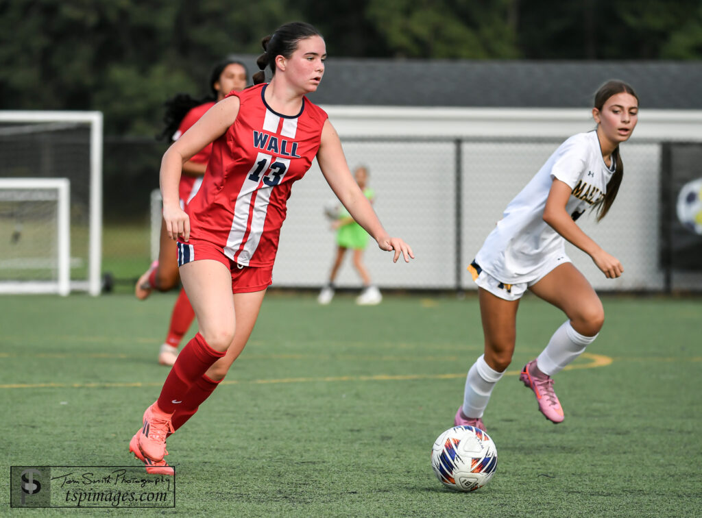 W Gemma Brett 2 - Shore Sports Insider During the Wall vs Marlboro Shore Conference Soccer Match at the Wall Township Municipal Complex in Wall, New Jersey. 9/25/25 Photo Credit: Tom Smith | tspsportsimages.com - W Gemma Brett 2
