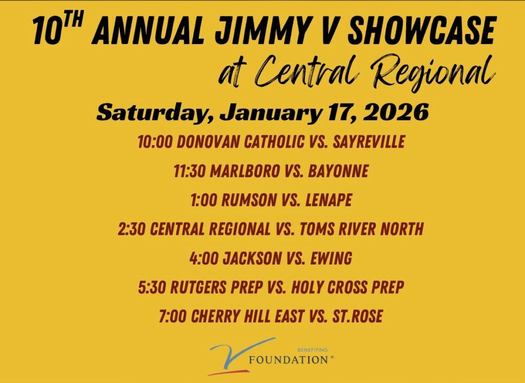 Jimmy V Lineup - Shore Sports Insider Graphic provided by Mike Clemente Jr. - Jimmy V Lineup