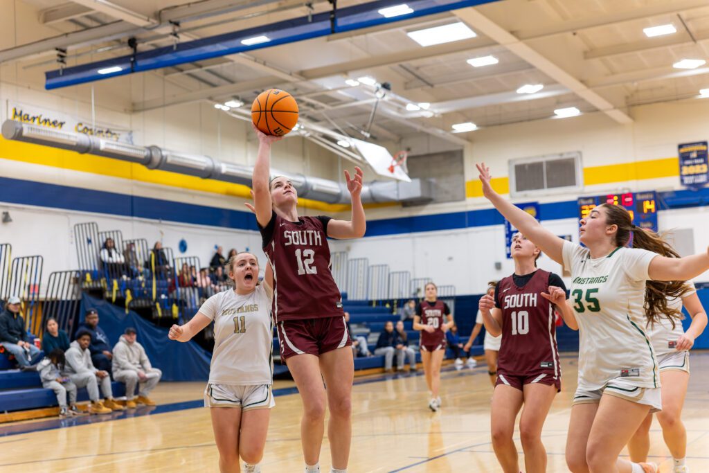 TRS Linsey Cribbin2 - Shore Sports Insider Junior Linsey Cribbin scored a game-high 21 points in the opening round of the KWCC. 12/19/25 Photo by Patrick Olivero - TRS Linsey Cribbin2