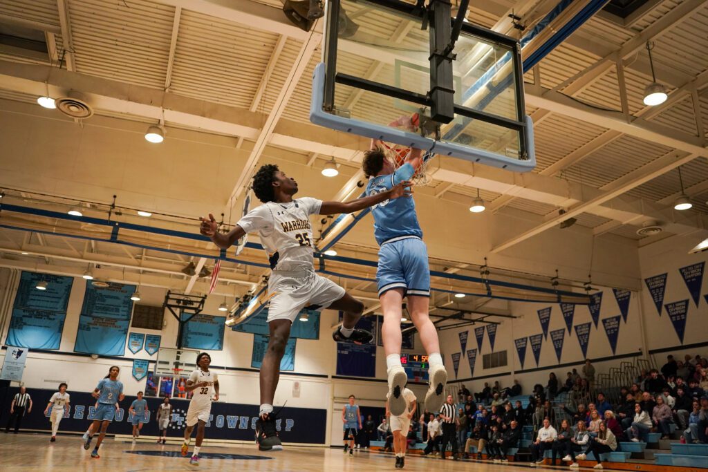 Freehold Township- Jake Schultzel - Shore Sports Insider Freehold Township's Jake Schultzel dunks (Photo by luch.visualz) - Freehold Township- Jake Schultzel