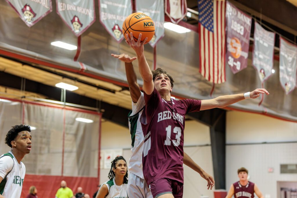 Red Bank junior Justin Valentino. (Photo: Patrick Olivero) - Red Bank vs Long Branch