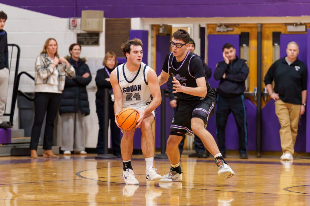 Manasquan at Rumson - Shore Sports Insider Manasquan senior Jack O'Reilly defended by Rumson-Fair Haven senior Luke Cruz. (Photo: Patrick Olivero) - Manasquan at Rumson