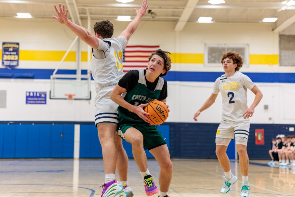 Colts Neck sophomore Nate Sloane. (Photo: Tom Smith | tspsportsimages.com) - Colts Neck vs TR North