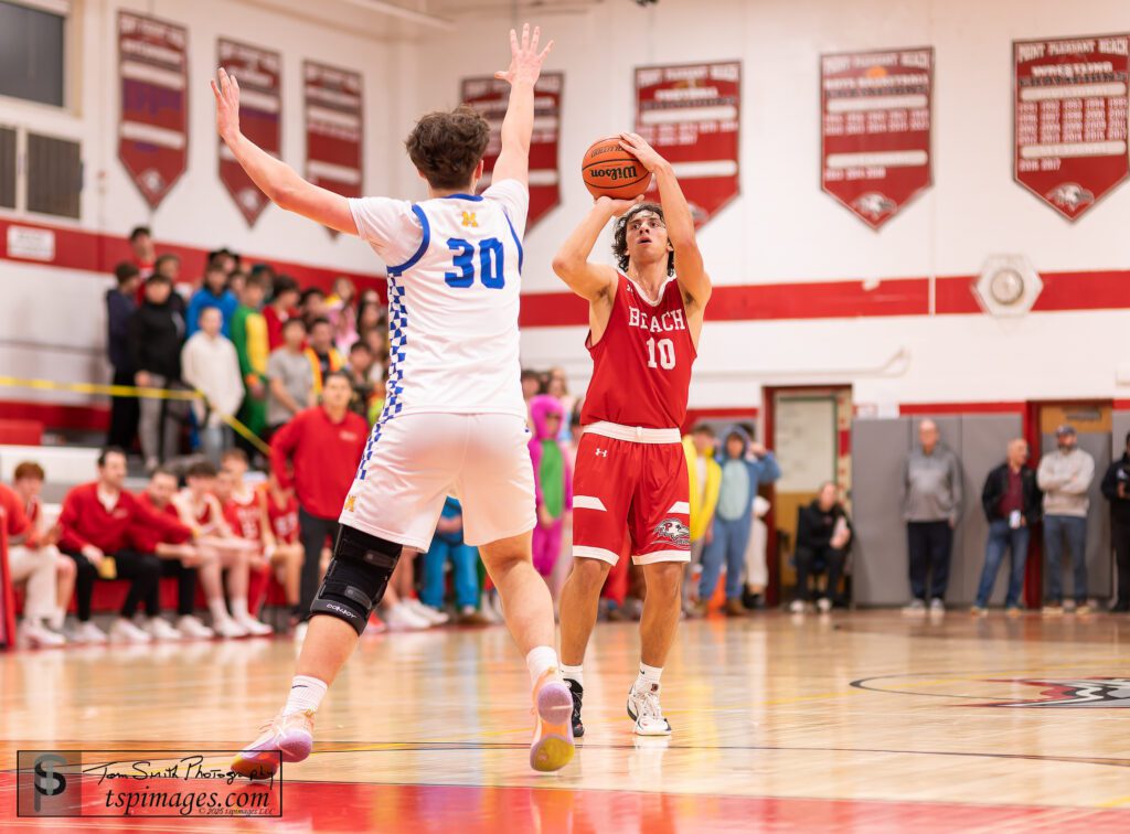 Point Beach vs Manville - Shore Sports Insider Point Beach senior Elijah Ives. (Photo: Tom Smith | tspsportsimages.com) - Point Beach vs Manville