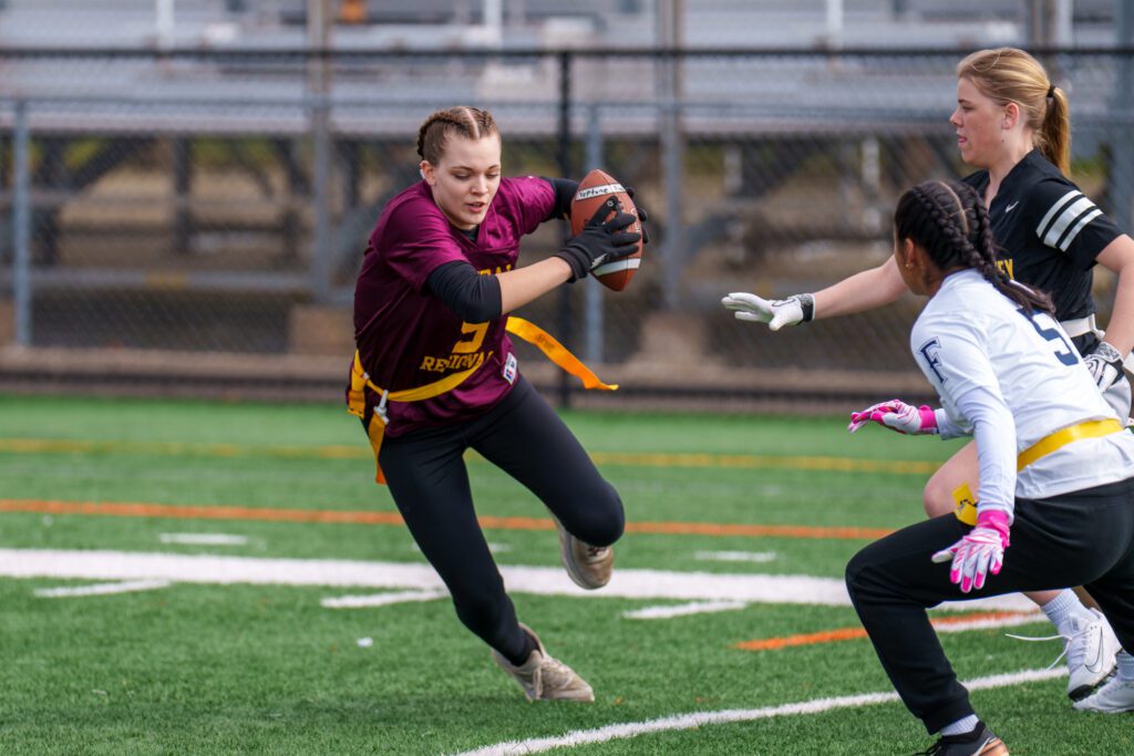 Central flag football (Photo by Patrick Olivero)  - Central flag football