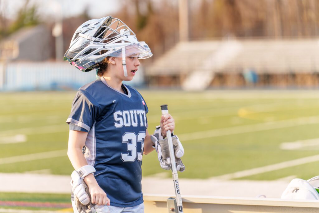 Middletown South goalie Sophia Harper (Photo by Patrick Olivero) - Middletown South's Sophia Harper