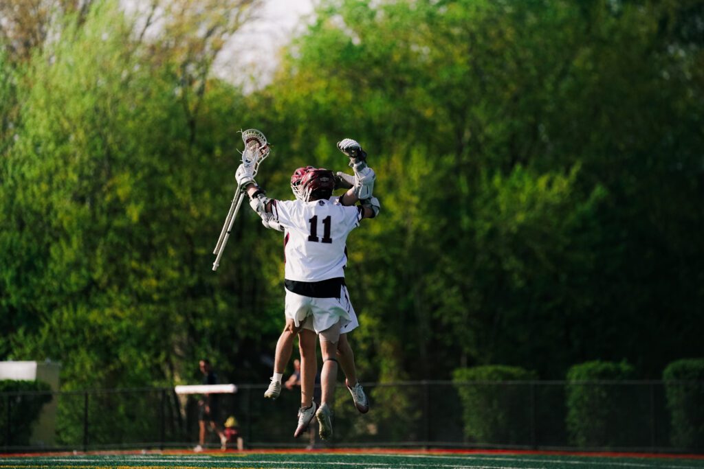 Red Bank's Ryan Deverin celebrates after a goal (Photo by luch.visualz) - Red Bank Ryan Deverin