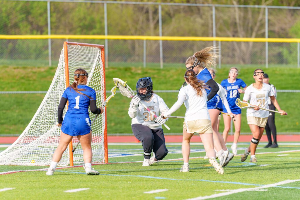 Point Boro's Sloane Schwertheim recorded 10 saves on the day (Photo by Patrick Olivero) - Point Boro Sloane Schwertheim