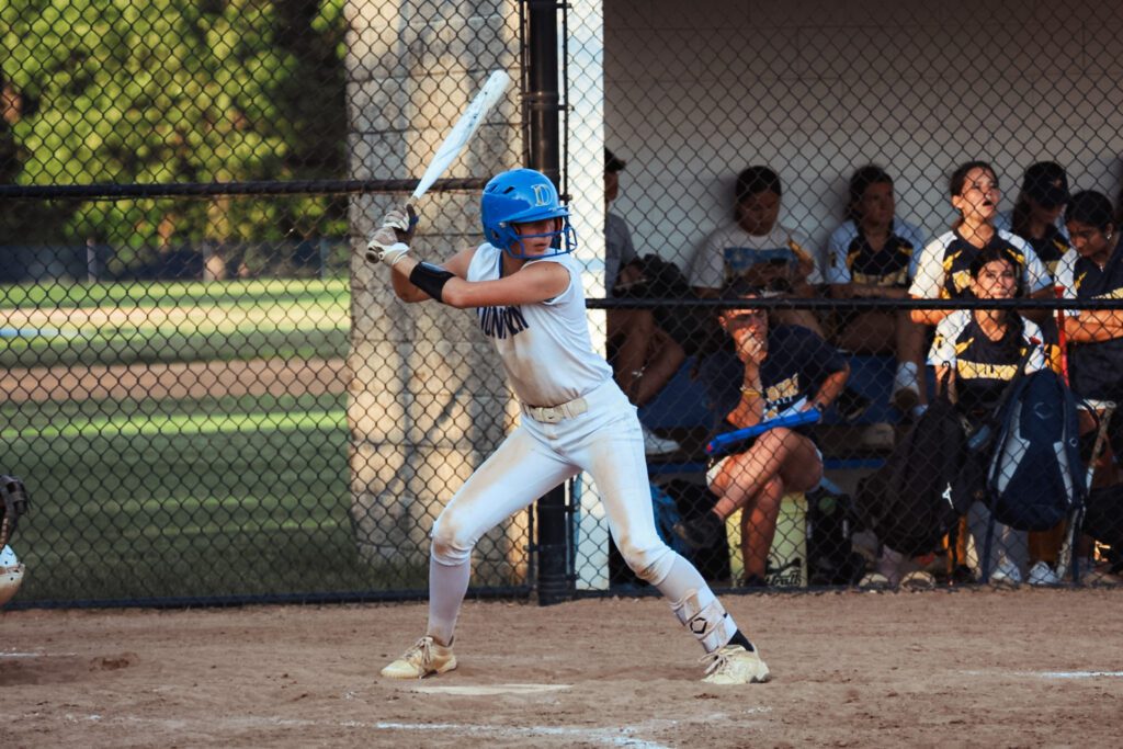 Caroline Kopp drove in three runs including the run that ended the game in the 6th inning against Marlboro in the SCT Quarterfinal. 5/18/26 Photo by Samantha Mayer - Kopp