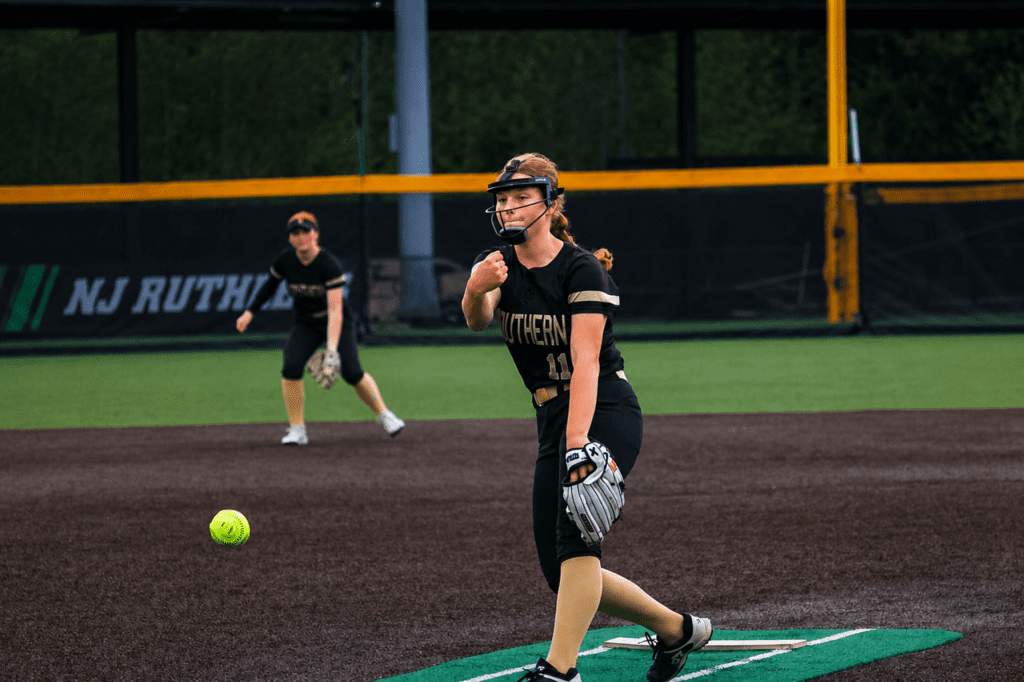 Brooke Sutter finished with 6 strikeouts to earn the win in the OCT Championship against TRE at Adventure Crossing. 5/6/26 Photo by Samantha Mayer - Southern Brooke Sutter