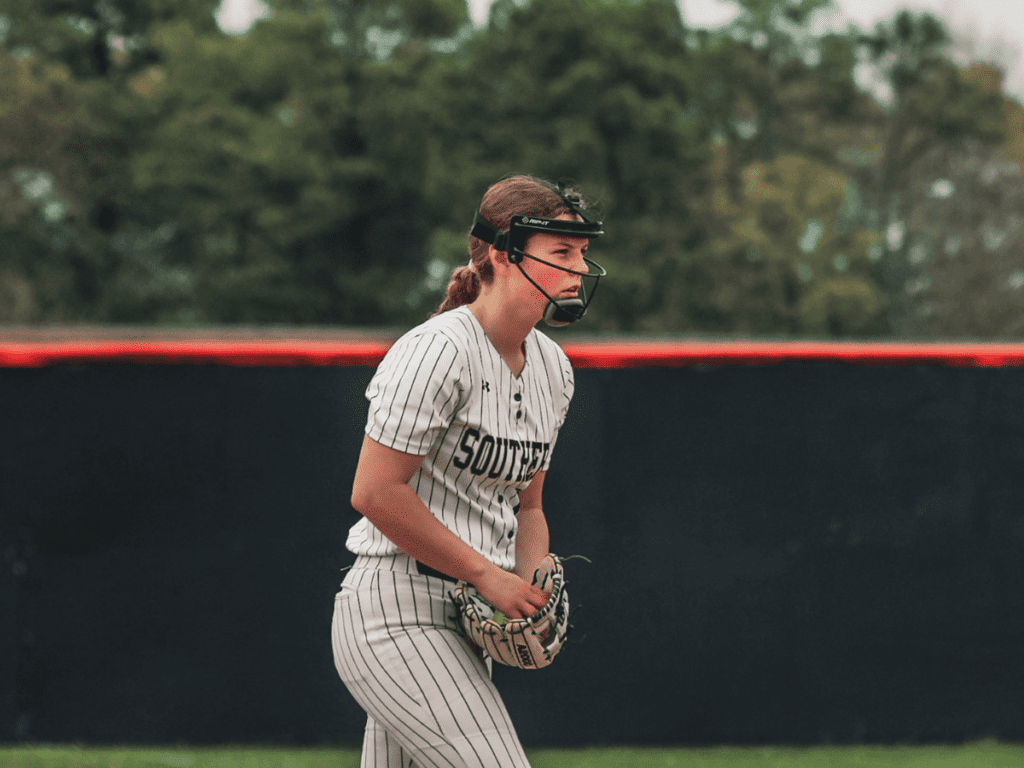 Southern pitcher Brooke Sutter (Photo by Samantha Mayer) - Southern Brooke Sutter