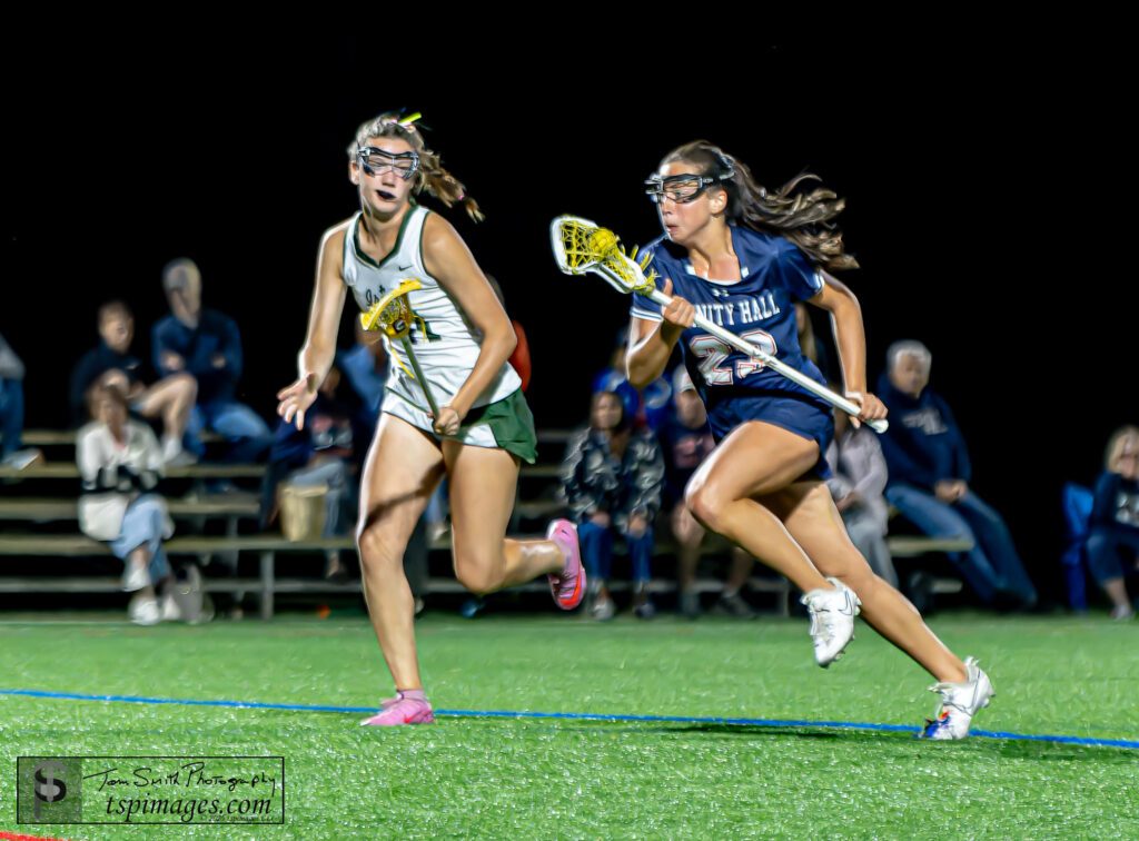 Trinity Hall Sarina DeRosa - Shore Sports Insider Trinity Hall's Sarina DeRosa (Photo: Tom Smith | tspsportsimages.com) - Trinity Hall Sarina DeRosa